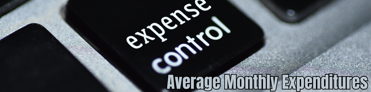 Section 3-1 Average Monthly Expenditures